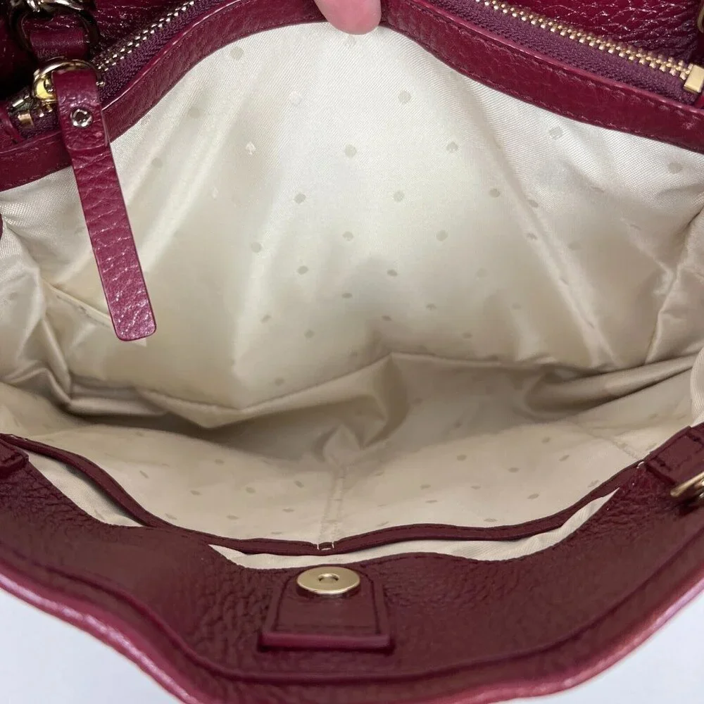 Kate Spade New York Sedgwick Lane Large Phoebe Pebbled‎ Leather Shoulder Bag